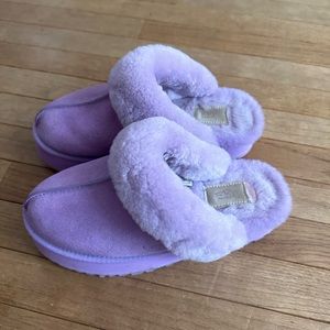 Purple Ugg Slippers